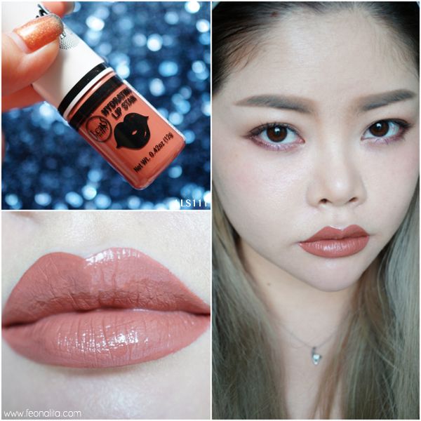 Color Swatch J.Cat Beauty Liptitude 24/7 Hydrating Lip Stain ลิป